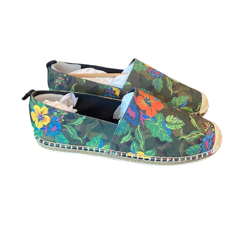 Polo Ralph Lauren Men’s Floral Barron Espadrille Slip-Ons